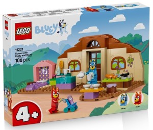 LEGO BLUEY 11221 Szkoła z Ryżykiem i Blue