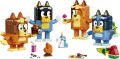LEGO BLUEY 11217 Rodzina Blue z klocków