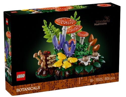 LEGO Botanicals 11505 Grzyby leśne