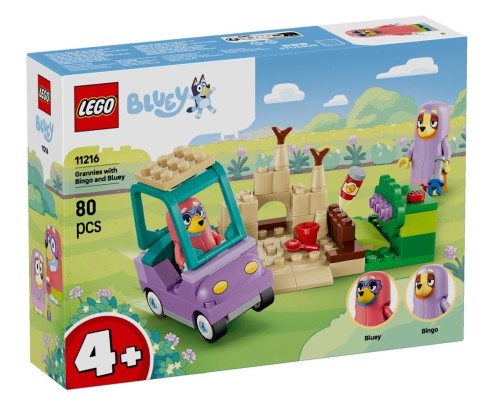 LEGO BLUEY 11216 Babunie z Bingo i Blue