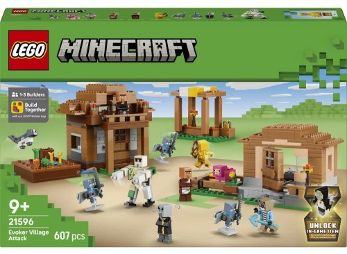 LEGO Minecraft 21596 Najazd przywoływaczy na wioskę