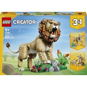 LEGO Creator 31386 Dzikie zwierzęta: Dumny lew 3w1