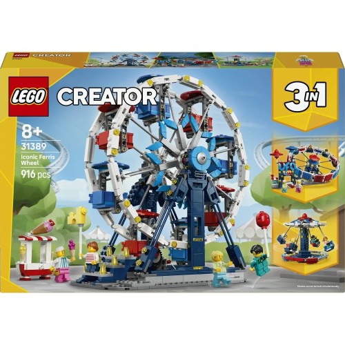 LEGO Creator 31389 Kultowy diabelski młyn 3w1