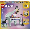 LEGO Creator 31392 Dekoracyjny fortepian z kotem 3w1