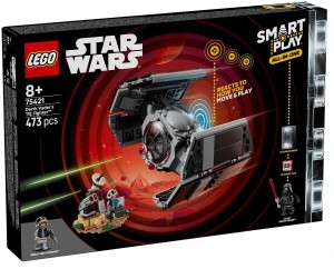 LEGO Star Wars 75421 SMART Play: Myśliwiec TIE Dartha Vadera
