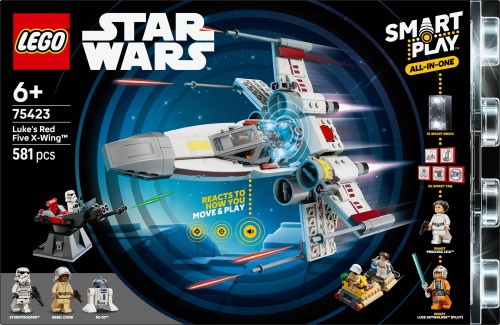LEGO Star Wars 75423 SMART Play: X-Wing Czerwona Piątka Luke’a