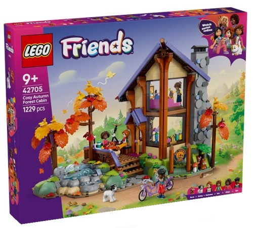 LEGO Friends 42705 Jesienna leśna chatka