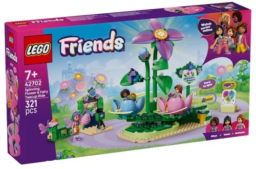 LEGO Friends 42702 Wróżkowa karuzela z kwiatami