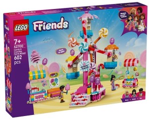 LEGO Friends 42700 Cukierkowo-babeczkowy diabelski młyn