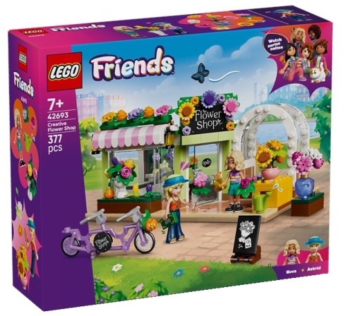 LEGO Friends 42693 Kreatywna kwiaciarnia