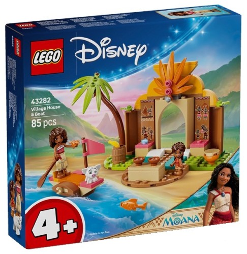 LEGO Disney 43282 Wiejska chatka i łódź