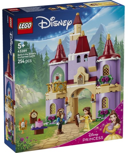 LEGO Disney 43289 Zaczarowany zamek Pięknej i Bestii