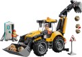 LEGO City 60480 Żółta koparko-ładowarka