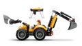 LEGO City 60480 Żółta koparko-ładowarka