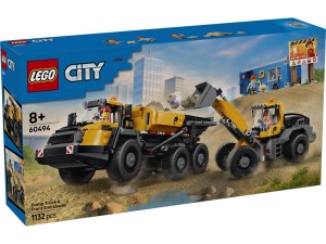 LEGO City 60494 Wywrotka i ładowarka czołowa