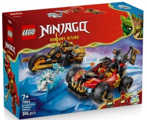 LEGO Ninjago 71864 Wielofunkcyjne pojazdy Kaia i Cole’a