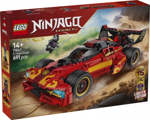 LEGO Ninjago 71867 Ninjaścigacz X-1 - 15-lecie