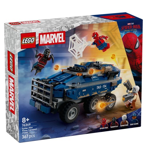 LEGO Super Heroes 76349 Pościg Spider-Mana za więźniarką