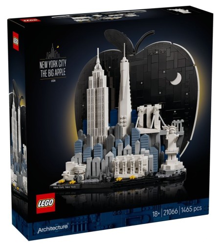 LEGO Architecture 21066 Nowy Jork — Wielkie Jabłko