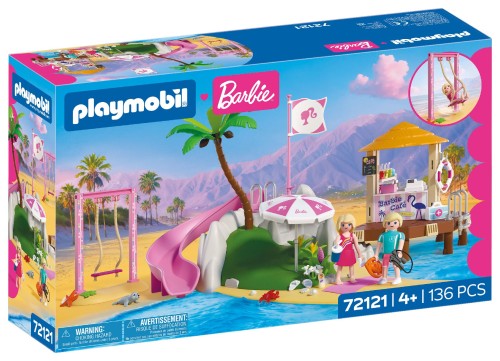 PLAYMOBIL 72121 PLAYMOBIL x Barbie Kawiarnia na plaży