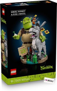 LEGO Icons 72423 Shrek, Osioł i Kot w Butach
