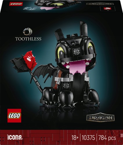 LEGO Icons 10375 Jak wytresować smoka: Szczerbatek
