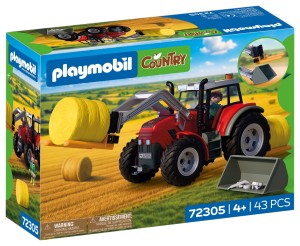 PLAYMOBIL 72305 COUNTRY Duży traktor z belami siana