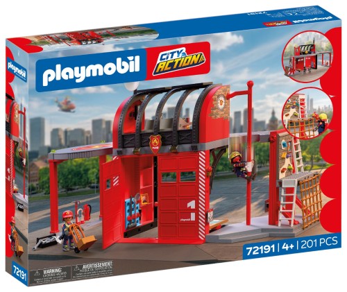 PLAYMOBIL 72191 CITY ACTION Duża remiza strażacka