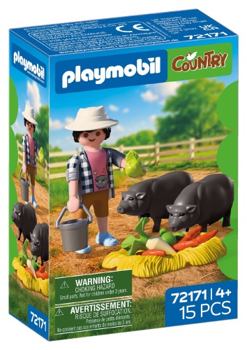 PLAYMOBIL 72171 COUNTRY Rolnik z brzuchatą świnką