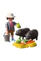 PLAYMOBIL 72171 COUNTRY Rolnik z brzuchatą świnką