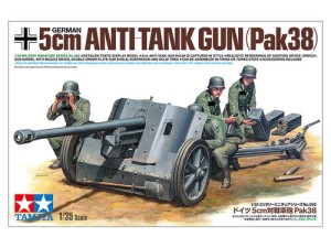 TAMIYA 35392 German 5 cm Anti Tank Gun PaK 38