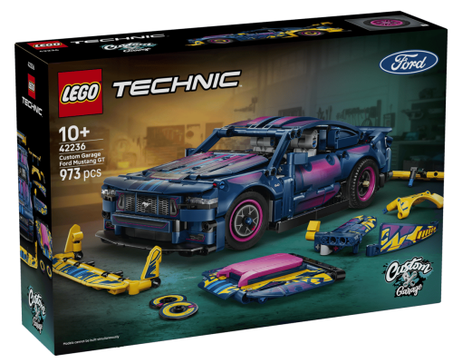 LEGO Technic 42236 Warsztat tuningowy: samochód Ford Mustang GT