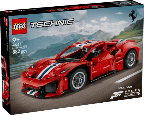 LEGO Technic 42235 Samochód Ferrari 488 Pista