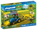 PLAYMOBIL COUNTRY 72163 Mały ciągnik z przetrząsarką do siana