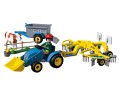 PLAYMOBIL COUNTRY 72163 Mały ciągnik z przetrząsarką do siana