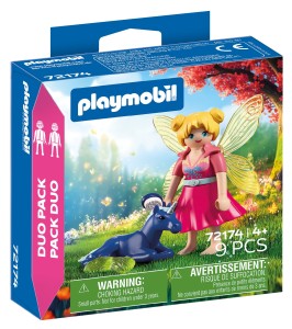 PLAYMOBIL DuoPack 72174 Wróżka z młodym jednorożcem