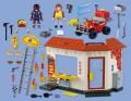 PLAYMOBIL City Action 72195 Quad straży pożarnej oraz stoisko z burgerami