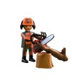 PLAYMOBIL 72150 Pracownik leśny z piłą łańcuchową