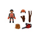 PLAYMOBIL 72150 Pracownik leśny z piłą łańcuchową