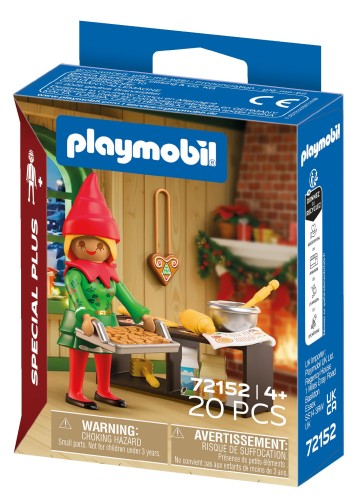 PLAYMOBIL 72152 Świąteczny elf z ciasteczkami