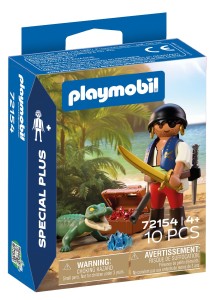 PLAYMOBIL 72154 Pirat kontra kajman