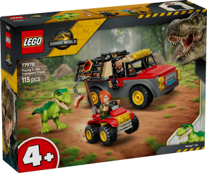 LEGO Jurassic World 77978 Ciężarówka do transportu młodego tyranozaura