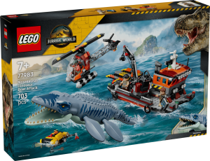 LEGO Jurassic World 77983 Atak mozazaura na łódź