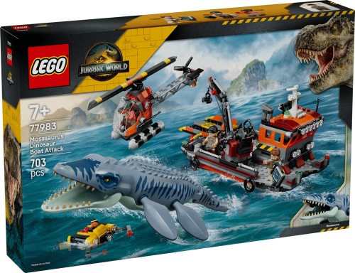 LEGO Jurassic World 77983 Atak mozazaura na łódź