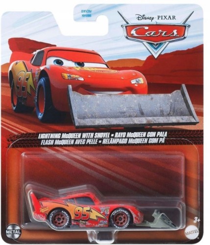 Cars DXV29 FNV21 Lightning McQueen with shovel
