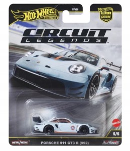 Hot Wheels FPY86 JBK65 Circuit Legends auto Porsche 911 GT3 R