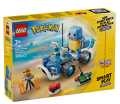 LEGO Pokemon 72156 SMART Play: Przygoda Trenera ze Squirtle i pojazdem terenowym