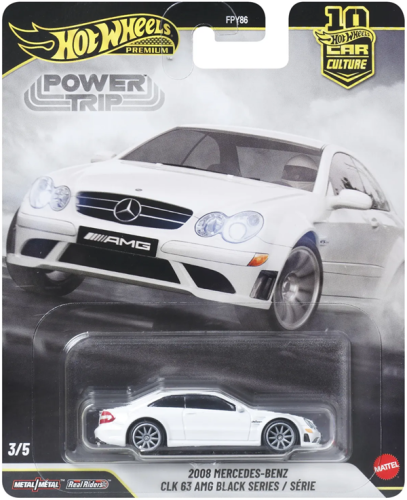 Hot Wheels FPY86 JKF29 2008 Mercedes Benz CLK63 AMG