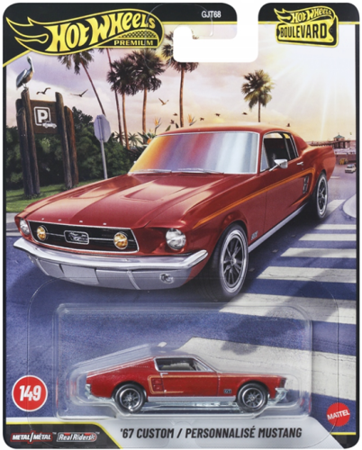Hot Wheels GJT68 JHW40 Custom 67 Mustang