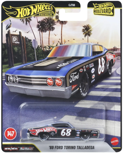 Hot Wheels GJT68 JHW28 69 Ford Torino Talladega
